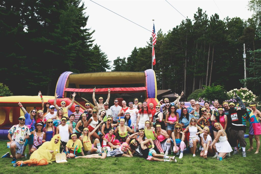 Olympic Style Wedding Welcome Party